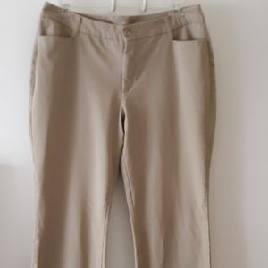 Straight Leg Khaki Pants